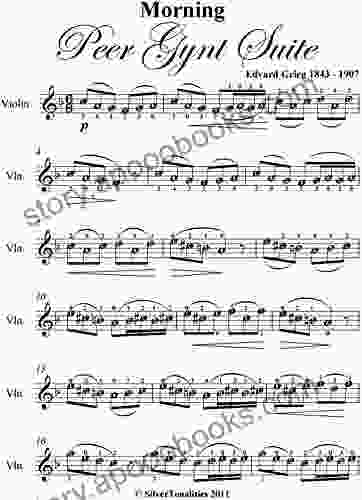 Morning Peer Gynt Suite Grieg Easy Violin Sheet Music