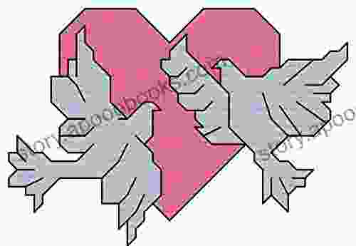 Loving Doves On Heart Cross Stitch Pattern/ Chart: Cross Stitch Chart Suitable For Cards/ Frames Good For Anniversaries Engagment Weddings Etc