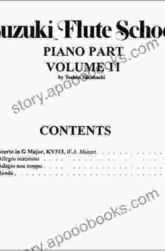 Suzuki Flute School Volume 11: Flute Part