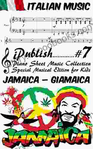 Italian Song Jamaica (Giamaica) Piano Sheet Music For Children Special Musical Edition For Kids (Italian Music Collection Arranged For Piano 7)