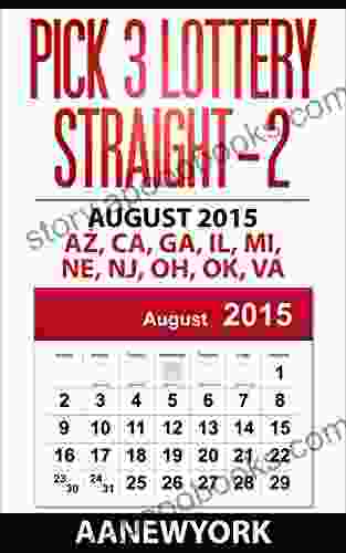 Pick 3 Lottery Straight 2: August 2024: AZ CA GA IL MI NE NJ OH OK VA (Straight Number Prediction)