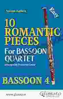 10 Romantic Pieces Bassoon Quartet (BN 4): Easy