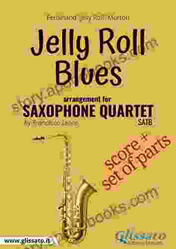 Jelly Roll Blues Saxophone Quartet Score Parts